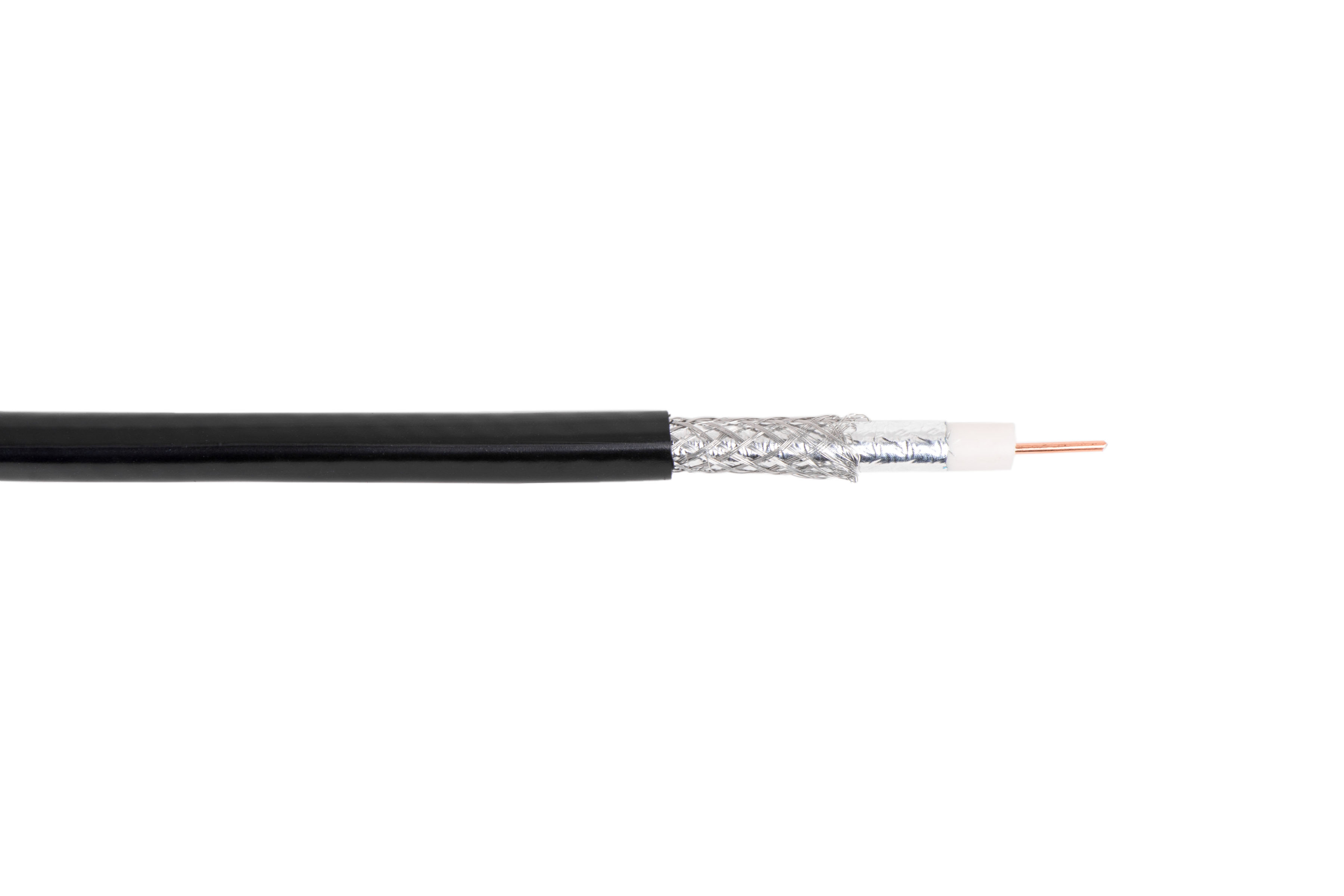 Кабель коаксиальный ЭЛЕТЭК RG-11U CCS outdoor MIL17 75 Ом, 305 м