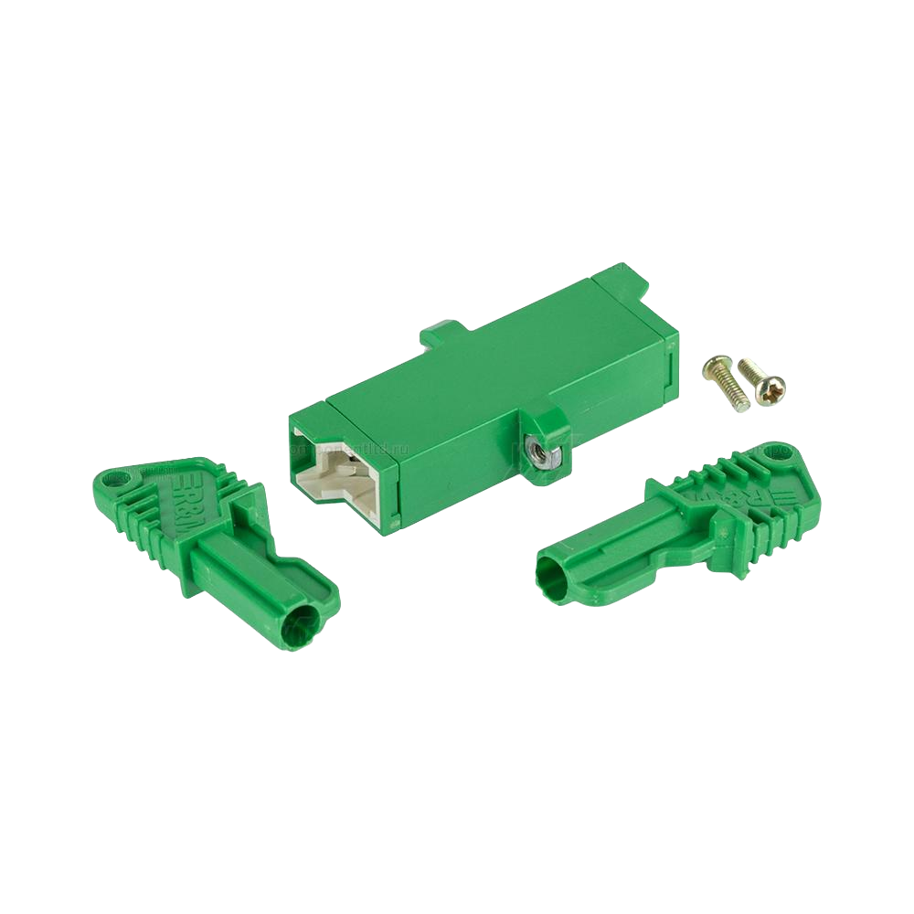 Адаптер оптический E2000/APC SM simplex